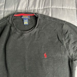 Mens Long Sleeve Ralph Lauren Black Shirt